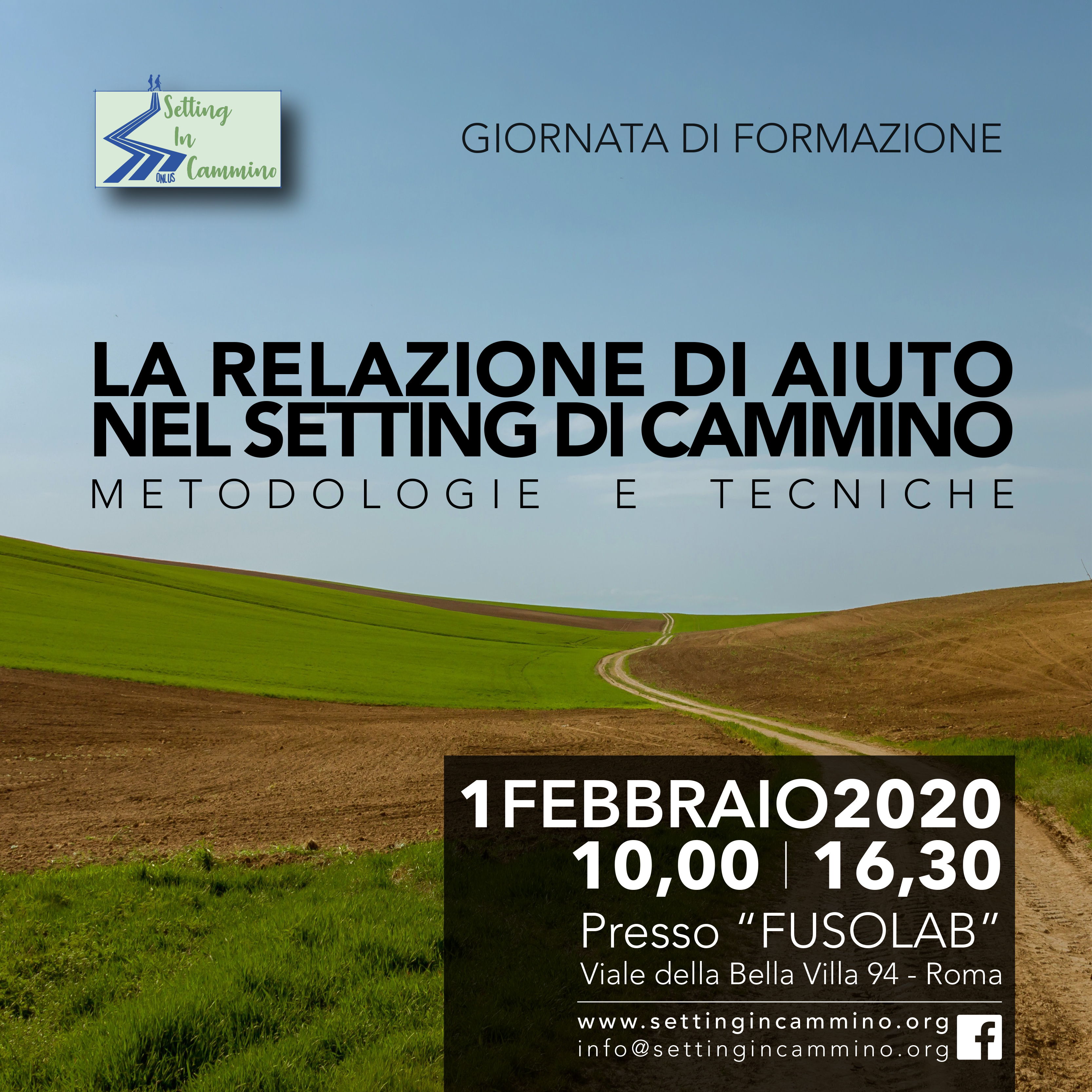 Immagine Giornata di Formazione "La relazione di aiuto nel setting di Cammino. Metodologie e tecniche"