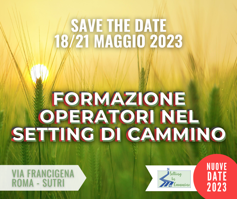 Immagine Formazione operatori nel Setting di Cammino 2023